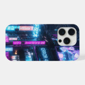 Futuristic Neon Cyberpunk Glitch Anime Case (Verso Horizontal)