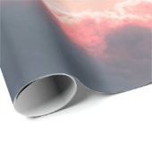 Futuristic platforms in the clouds at twilight cadeaupapier (Rol Hoek)