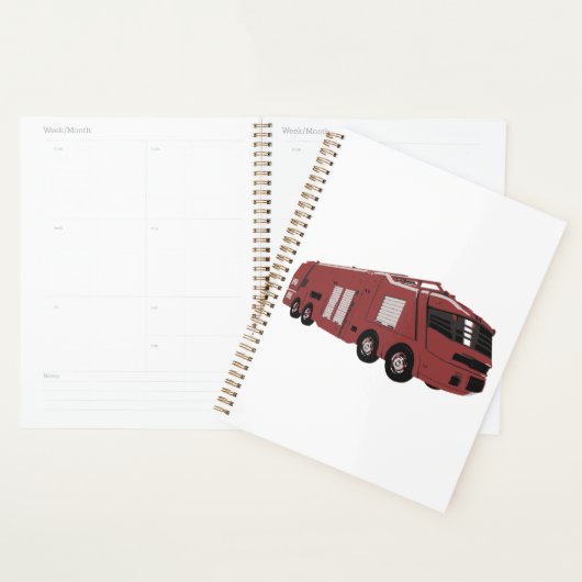 Futuristic Red Sci-Fi Command Vehicle (Devant avec enveloppe)