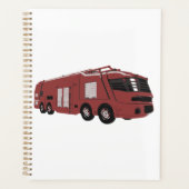 Futuristic Red Sci-Fi Command Vehicle (Devant)