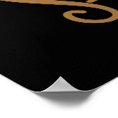 Futuristic Robot Bartender "Shaken or Stirred" Poster (Hoek)