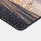 Futuristic Sci-Fi City Reflected In Desert Sands (Coin)