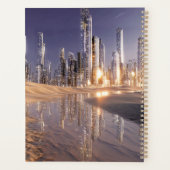 Futuristic Sci-Fi City Reflected In Desert Sands (Dos)