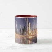 Futuristic Sci-Fi City Reflected In Desert Sands Mok (Midden)