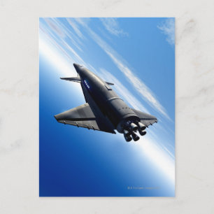 Futuristic Space Shuttle Briefkaart