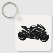 Futuristic Sport Motorcycle Design Sleutelhanger (Voorkant)