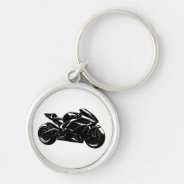 Futuristic Sport Motorcycle Design Sleutelhanger