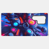 Futuristic Tech Orb Samsung Galaxy S22 Ultra Coque (Verso Horizontal)