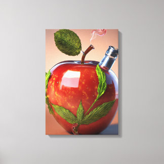 "Futuristic Wing Tattoo Canvas – Fine Line Art De