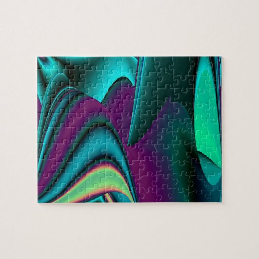 futuristisch, Abstract Legpuzzel (Horizontaal)