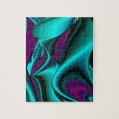 futuristisch Abstract Legpuzzel (Verticaal)