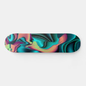 futuristisch, Abstrakt Skateboard (Horizontaal)