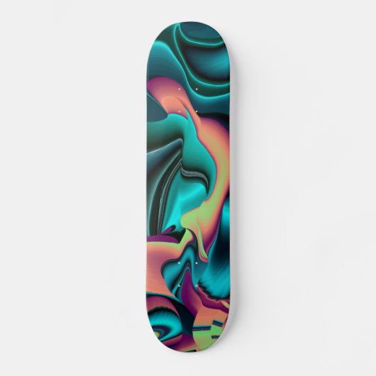 futuristisch, Abstrakt Skateboard (Voorkant)