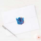 Futuristisch AI-systeem sticker – Cyber Tech Data  (Envelop)