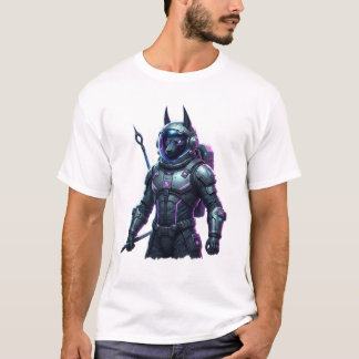 Futuristisch Cyberpunk Krijger Sci-Fi Grafische T- T-shirt