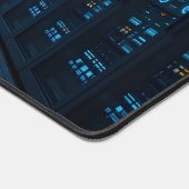 futuristisch datacenterpad bureaumat (Hoek)