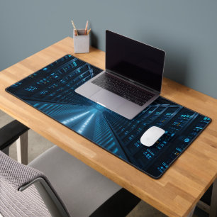 futuristisch datacenterpad bureaumat