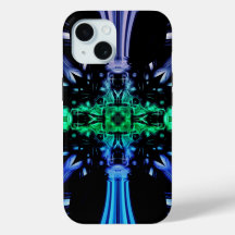 Futuristisch Elektrisch Plasma Fractal Design