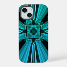 Futuristisch Elektrisch Plasma Fractal Design