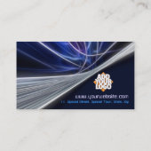 Futuristisch fractaal Visitekaartje (Achterkant)