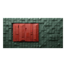 futuristisch geometrisch paneel