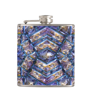 Futuristisch kristal X7-12 Flask Heupfles