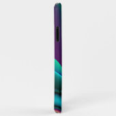 Futuristische Abstracte 3D Metallic Rainbow Art Case-Mate iPhone Case (Achterkant/rechts)