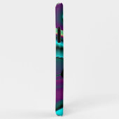 Futuristische Abstracte 3D Metallic Rainbow Art Case-Mate iPhone Case (Achterkant/rechts)