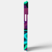 Futuristische Abstracte 3D Metallic Rainbow Art Case-Mate iPhone Case (Achterkant / Rechts)