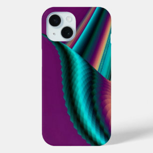 Futuristische Abstracte 3D Metallic Rainbow Art