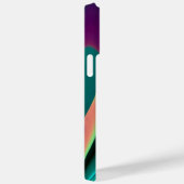 Futuristische Abstracte 3D Metallic Rainbow Art Case-Mate iPhone Case (Achterkant / Rechts)
