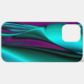 Futuristische Abstracte 3D Metallic Rainbow Art Case-Mate iPhone Case (Achterkant (horizontaal))