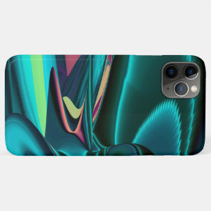 Futuristische Abstracte 3D Metallic Rainbow Art iPhone 11 Pro Max Hoesje