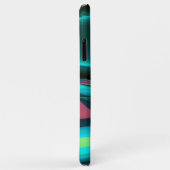 Futuristische Abstracte 3D Metallic Rainbow Art Case-Mate iPhone Case (Achterkant/rechts)