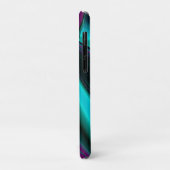 Futuristische Abstracte 3D Metallic Rainbow Art Case-Mate iPhone Case (Achterkant/links)