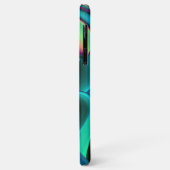 Futuristische Abstracte 3D Metallic Rainbow Art Case-Mate iPhone Case (Achterkant/links)