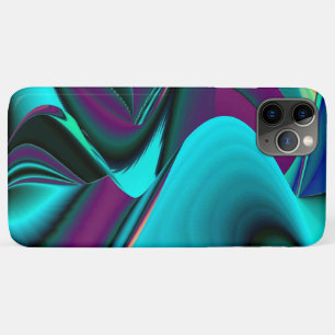 Futuristische Abstracte 3D Metallic Rainbow Art iPhone 11 Pro Max Hoesje