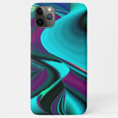 Futuristische Abstracte 3D Metallic Rainbow Art Case-Mate iPhone Case (Achterkant)