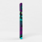 Futuristische Abstracte 3D Metallic Rainbow Art Case-Mate iPhone Case (Achterkant/rechts)