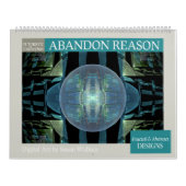 Futuristische Abstracte fractals 2026 Kalender (Hoes)