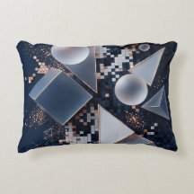 Futuristische Abstracte Kerst Mosaic 3D