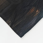 Futuristische Alien Planet Portal met Magic Gate Fleece Deken (Hoek)