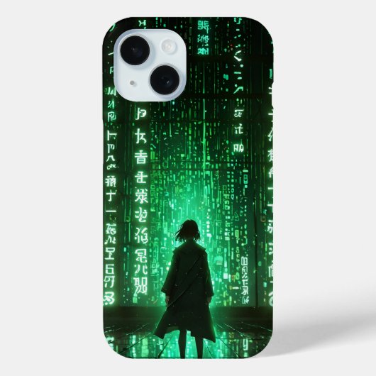 futuristische anime Case-Mate iPhone case (Achterkant)