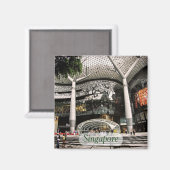 Futuristische Architectuur Winkelen Singapore Magn Magneet (Voorkant / Achterkant)