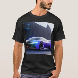Futuristische auto 4 t-shirt