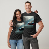 Futuristische auto's 6 t-shirt (Unisex)
