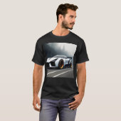 Futuristische auto's 9 t-shirt (Voorkant volledig)