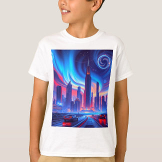 Futuristische City Boys T-shirt