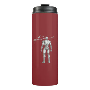 Futuristische Diepe Ruimteraket   Mars Missie Ruim Thermosbeker