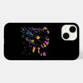 Futuristische digitale kunstcreaties Case-Mate iPhone case (Achterkant (horizontaal))